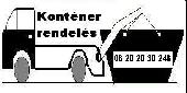 KONT�NER RENDEL�S:06202030246